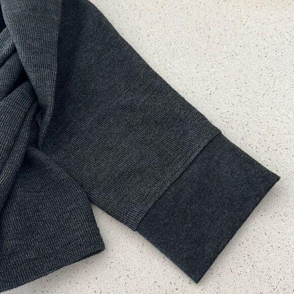 NWT Goodfellow & Co Long Sleeve Textured Crew Neck Gray XL Standard Fit - Picture 6 of 9